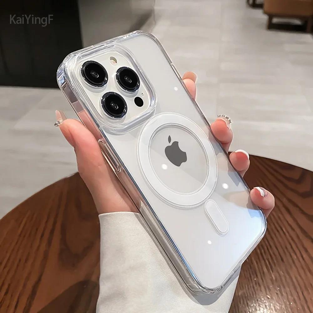 

Новий 16 Сумісний з Apple 15 Pro Max Чохол для телефону Магнітний З відчуттям шкіри iPhone 14 Прозорий 13 Ударостійкий 17 Матовий Apple 15proMax прозорий
