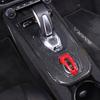 For Lotus EMIRA 2025-2025 Real carbon fiber Car steering wheels Console Gear Shift Panel Cover Trim Sticker Car Accessories