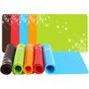 1Pc 40x30cm Silicone Rolling Fondant Mat Cake Dough Kneading Pad Baking Tool Dinner Table Mats