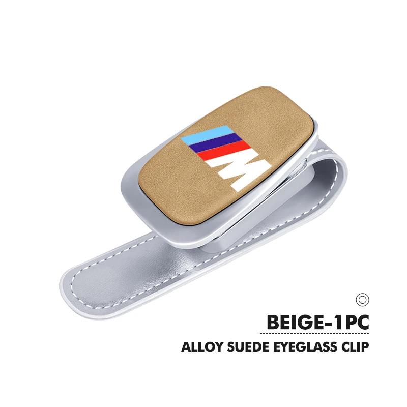 

2025 Hot Car Glasses Holder Sun Visor Clip Suede Eyeglasses Hanger For BMW E70 E91 E30 G30 E53 M3 M5 X6 X4 X7 E92 E93 X1 X3 X5