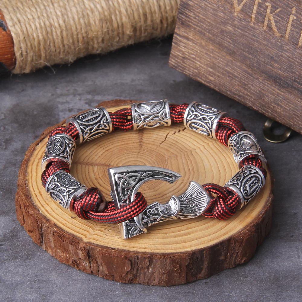 Viking Ouroboros punk náramek pro muže slitina vintage módní šperk street kultura unisex doplněk