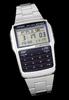 Data Bank Digital Wristwatch DBC-32D-1A Men Silver Black