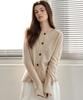 MALOUPE 8102 Raglan Knit Cardigan (Beige)
