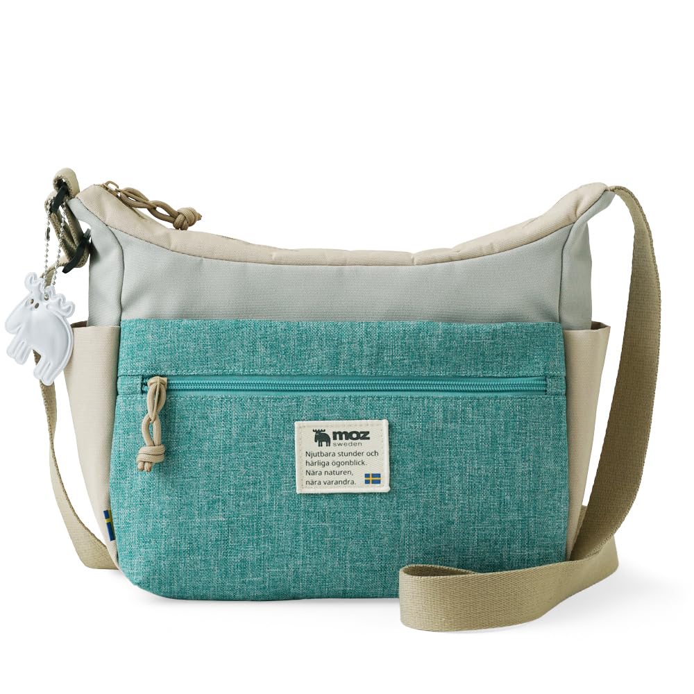 

Shoulder for beige x mint green [Mozu] bag, crossbody, women, zzei-28,