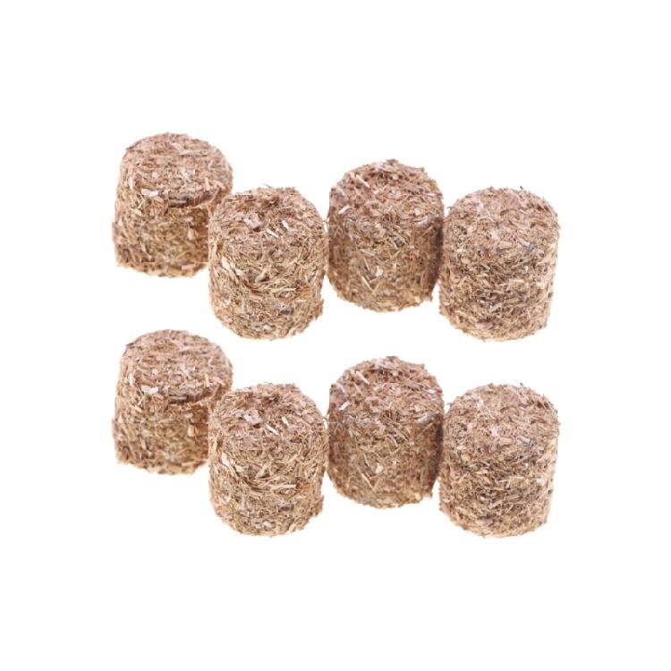 Wood Miniature Hays Bales for Creative Doll House Display Farm Theme Decoration Kids Craft Project Setting Accessories