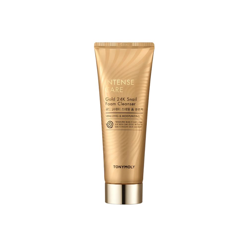 TONYMOLY Intense Care Gold 24K Snail Foam Cleanser Nourishing Facial Cleanser 150ml