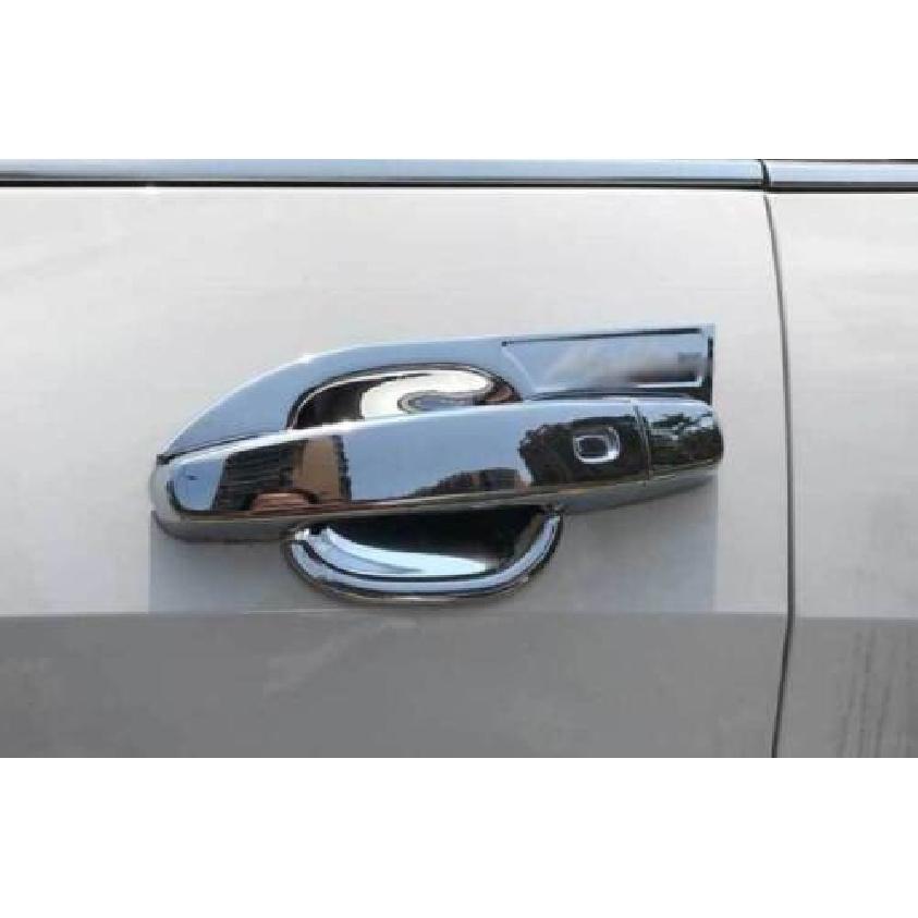 For Chevrolet Malibu 2019~2023 8PCS Chrome ABS Outside Door Handle Frame Trim