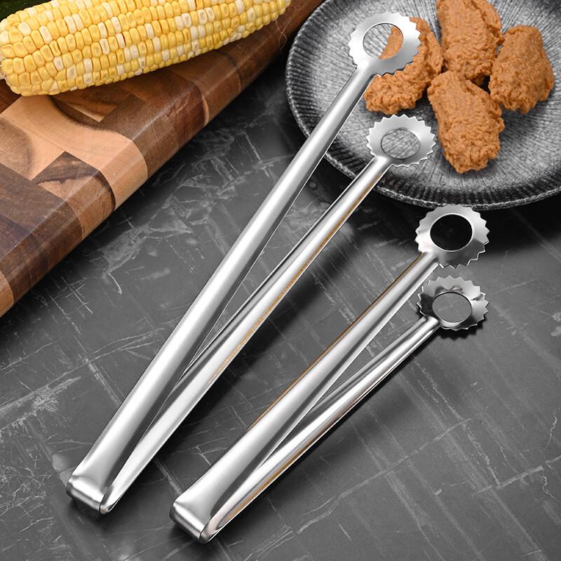 Zhi Shi 304 Stainless Steel Food Tongs