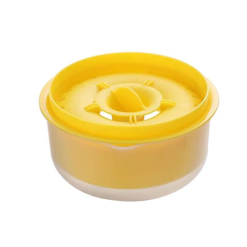 

Egg Separator Egg White Yolk Separator Cooking Gadgets and Baking Accessories Home High Capacity Kitchen Tools Cooking Gadgets жовтий