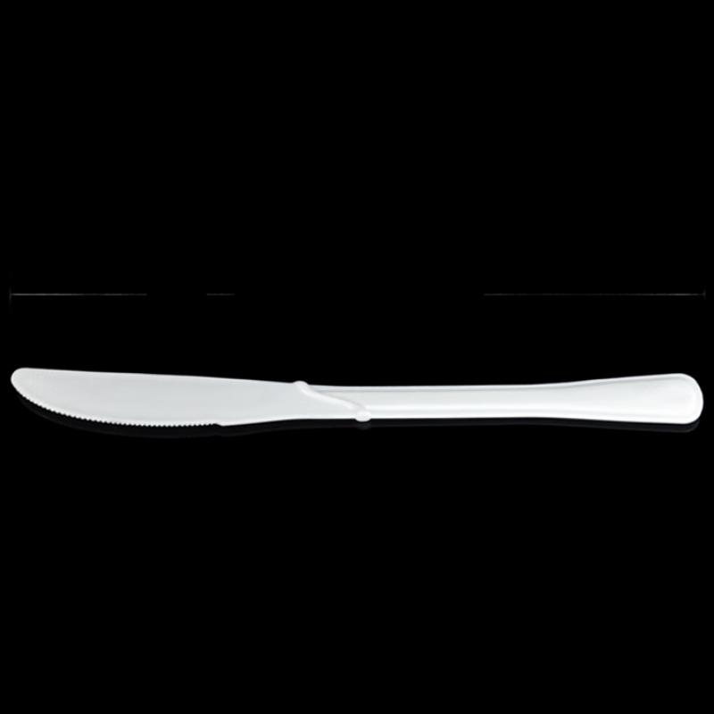 WS Disposable Serrated Plastic Knives, 1000-Count