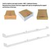 4pcs Easy Install Drawer Support Bracket Carbon Steel Drawer Reinforcement Bracket  Kitchen