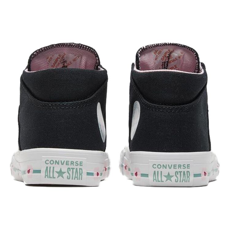 Converse Chuck Taylor All Star Madison Comfortable Mid-Top Kids Canvas Shoes Kids Sneakers Black 666917C