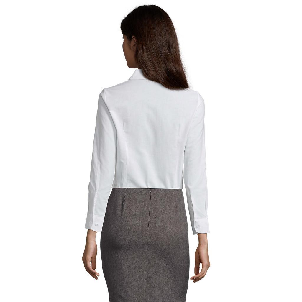 Womens/Ladies Embassy 130 Oxford Long-Sleeved Shirt