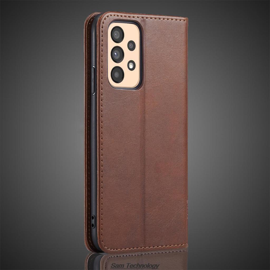 Magnetic Attraction Leather Case for Samsung Galaxy A73 SM-A736B A736B/DS Holster Flip Cover Case Wallet Bags Capa Fundas Coque