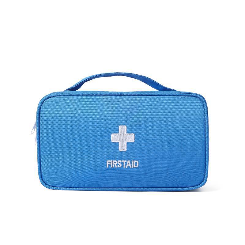 Portable First-Aid and Medicine Storage Bag for Students and Home Use