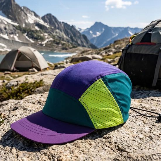 Quick-Dry Running Hat for Men & Women, Cooling Hat UPF 50+ Thin Baseball Cap, Lightweight Breathable Mesh Sport Hat