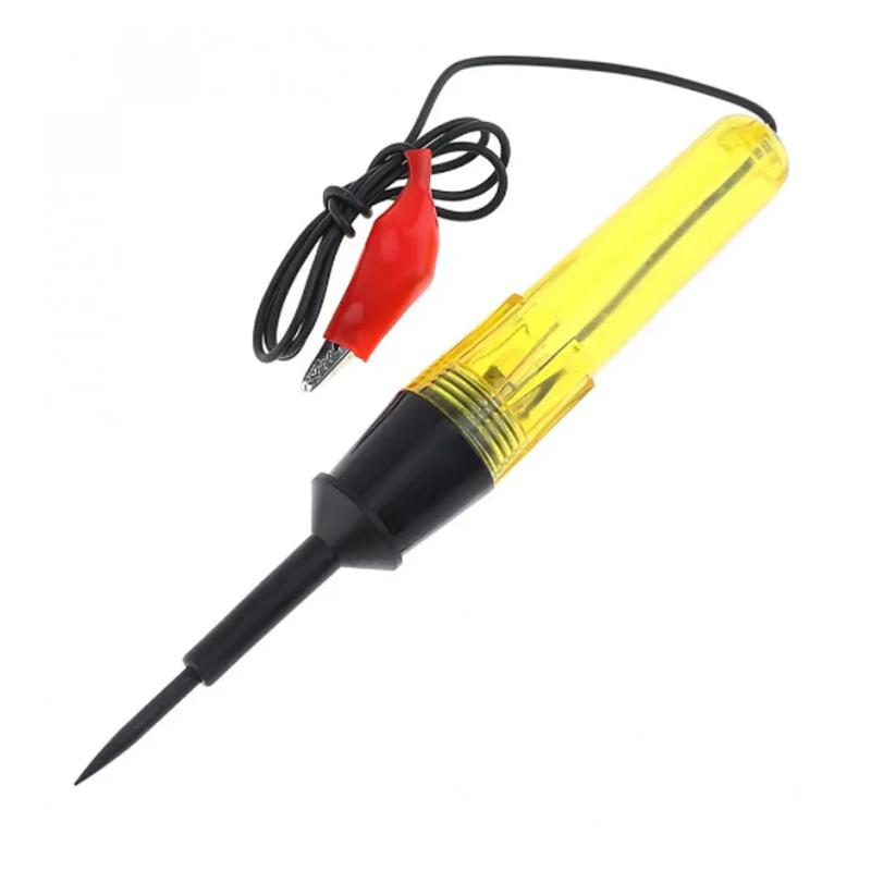 6V-24V Middle Size Voltage Circuit Tester Cars Test Volt Meter Long Probe Pen Light Bulb Automobile Maintenance Tools for Cars