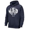 Hoodie - NPZ - USA Handball - Navy Blue - Size XS To XXXL - Cotton/Recycled