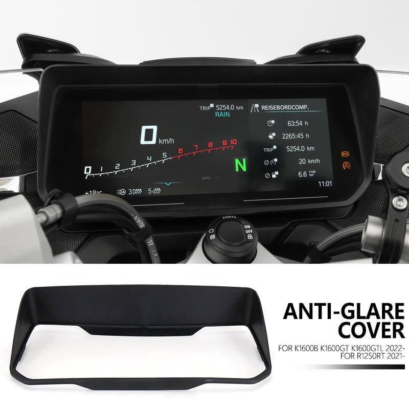 New Instrument Hat Sun Visor Meter Cover Guard Protector For BMW R1250RT R 1250 RT 2021 - K1600GTL K1600GT K1600B K1600 B 2022 -