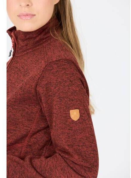 Jacket Whistler Samani Melange Fleece Jacket Red Pear 4244