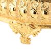 Alloy Dessert Plate Round Cake Plate Platters Fruit Tray  Living Room
