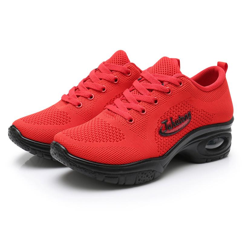 New polyurethane lightweight air cushion sole fly-woven women's shoes fashion versatile sports shoes casual women's shoes