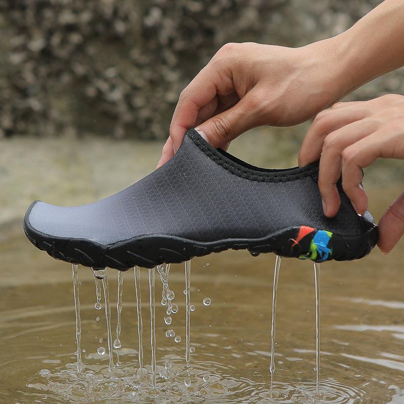 Summer Unisex Non-Slip Water Shoes: Breathable Beach and River Tracing Outdoor Swim Shoes