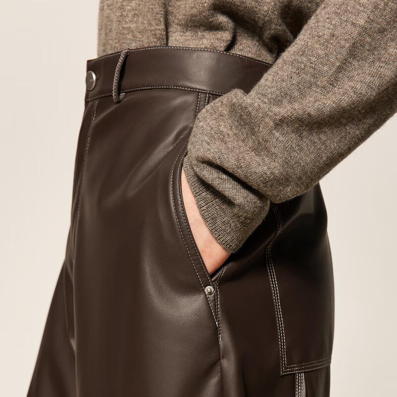 LESS 2024 Autumn Casual Loose Banana Trousers