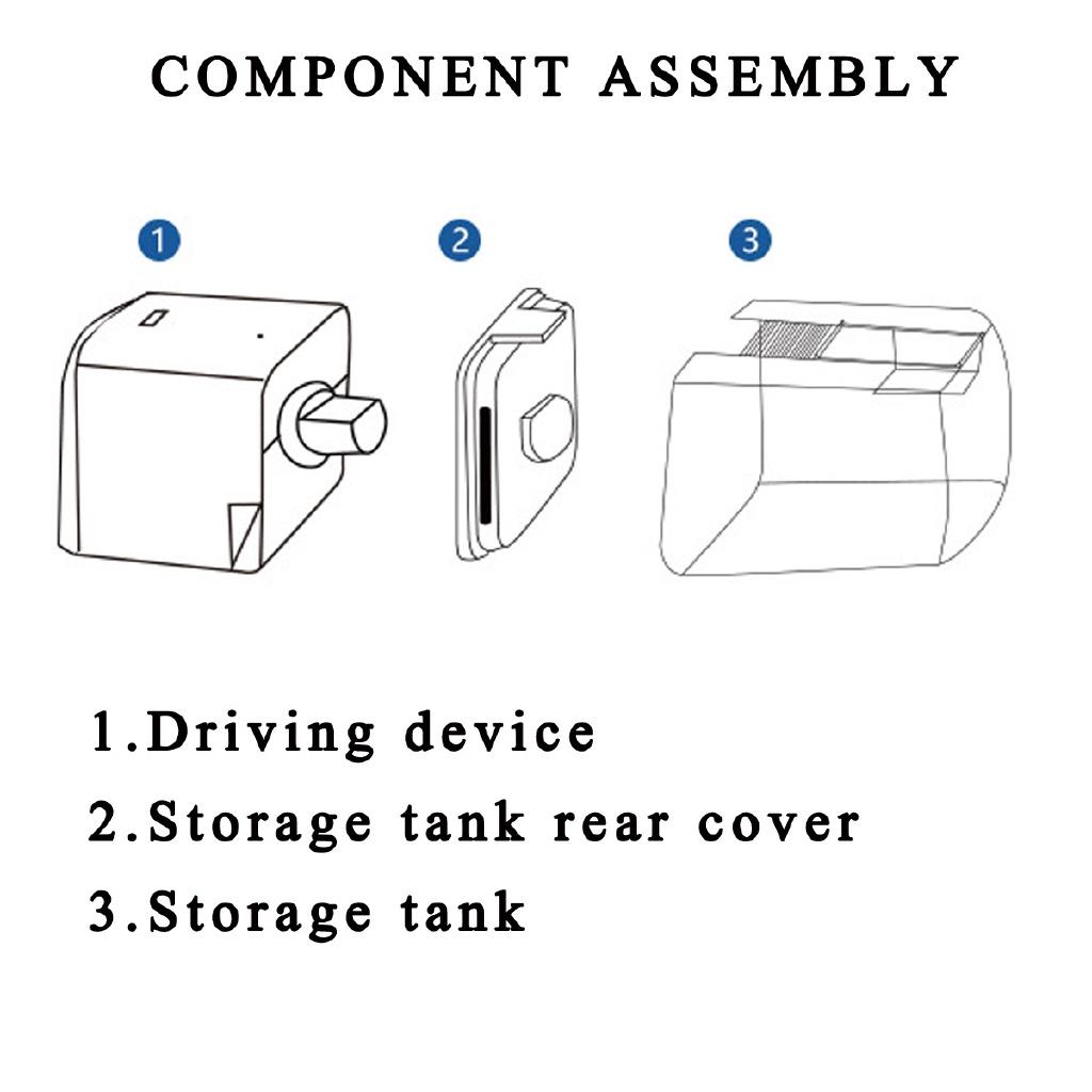 WiFi Automatic Fish Tank Feeder Aquarium Pond Food Feeder Timer Speech Control Dispenser Adjustable 5V/2V Black
