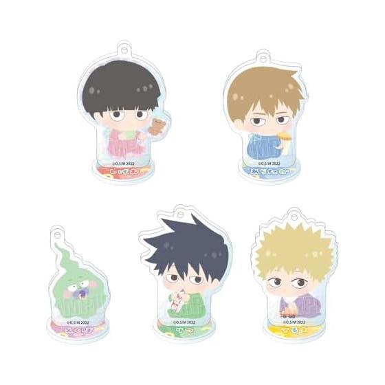 Mob Psycho 100 III Babutans! Trading Acrylic Stand Keychain 5-Piece Box