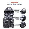 Parent Child Outfit, Cotton Vest, Winter New Style, Shiny Cotton, Shoulder Cotton Vest