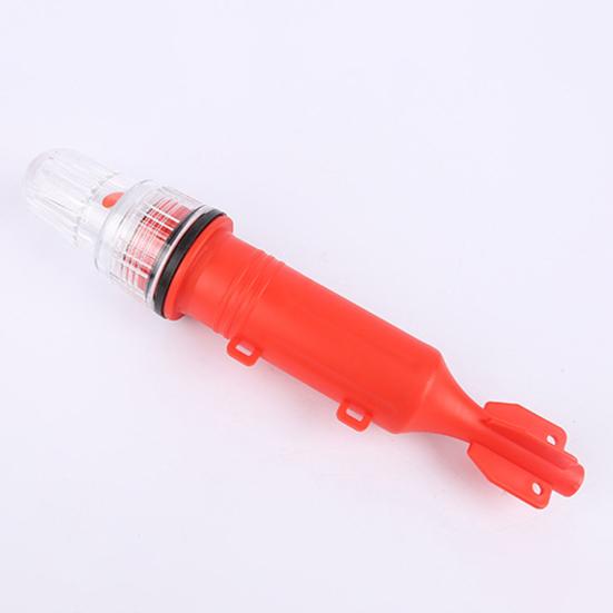 Lampe de Pêche LED Clignotante à Contrôle Automatique de la Lumière Résistante à l'Usure Bouée Lumière pour Filet de Pêche pour la Pêche à la Ligne