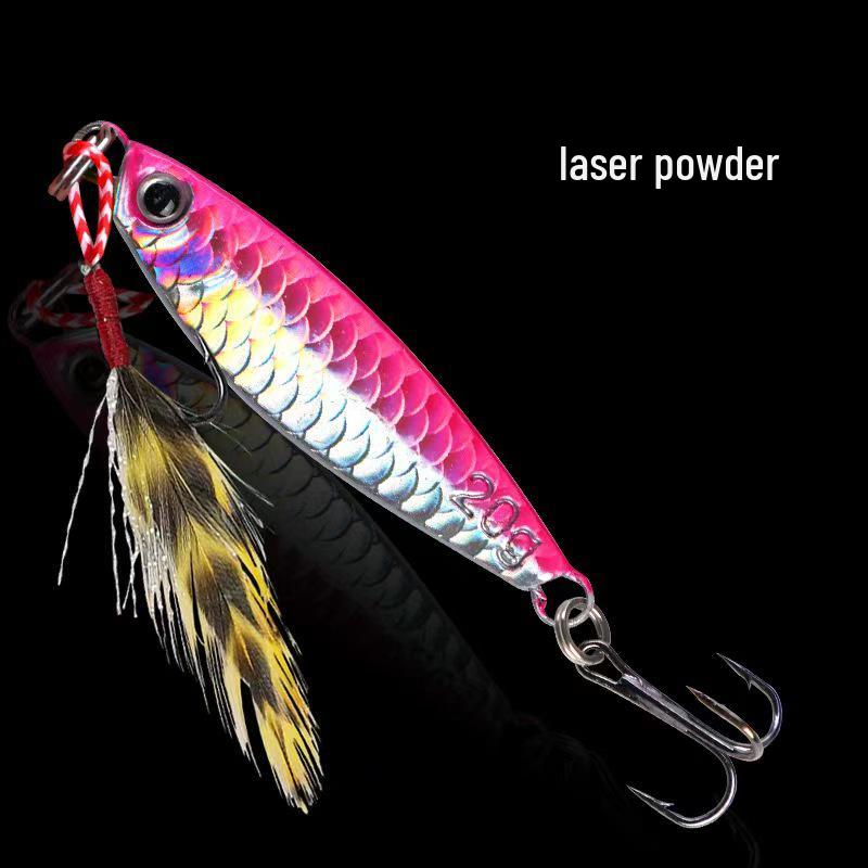 Conola Długi Rzut Spadająca Płyta Żelazna Przynęta: Pełna Symulacja Wody Łuska Ryby Sztuczna Przynęta