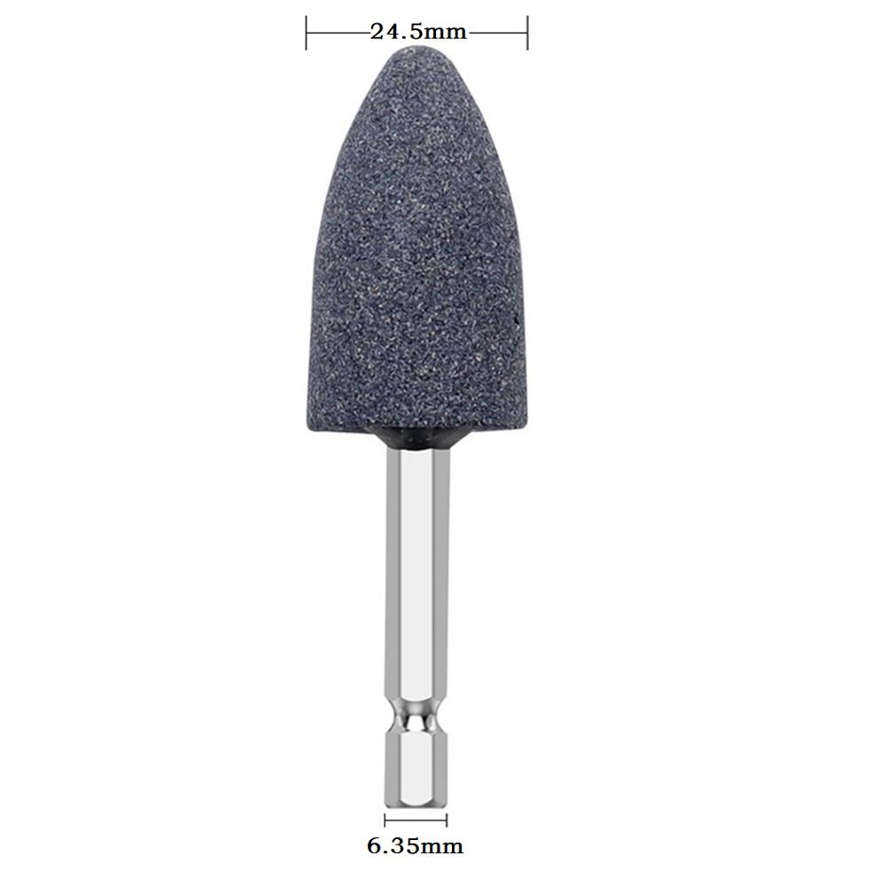 

Accessories Grinding Head Hexagonal Shank 1pcs 24x44x35x6.3mm Drill Tool Grinding Grinding Wheel Head Portable Brand New
