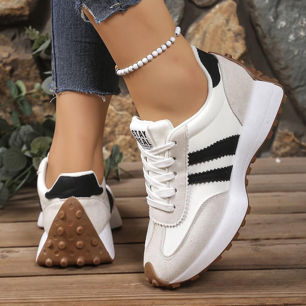 Women's Fashionable Casual Versatile Trendy Sneakers with A Waist Design, Women Shoes