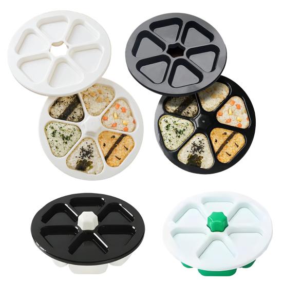Sushi Mold Triangle Onigiri Mold Bento Box Japanese Sushi Making Kit Sushi Press Maker Rice Ball Box