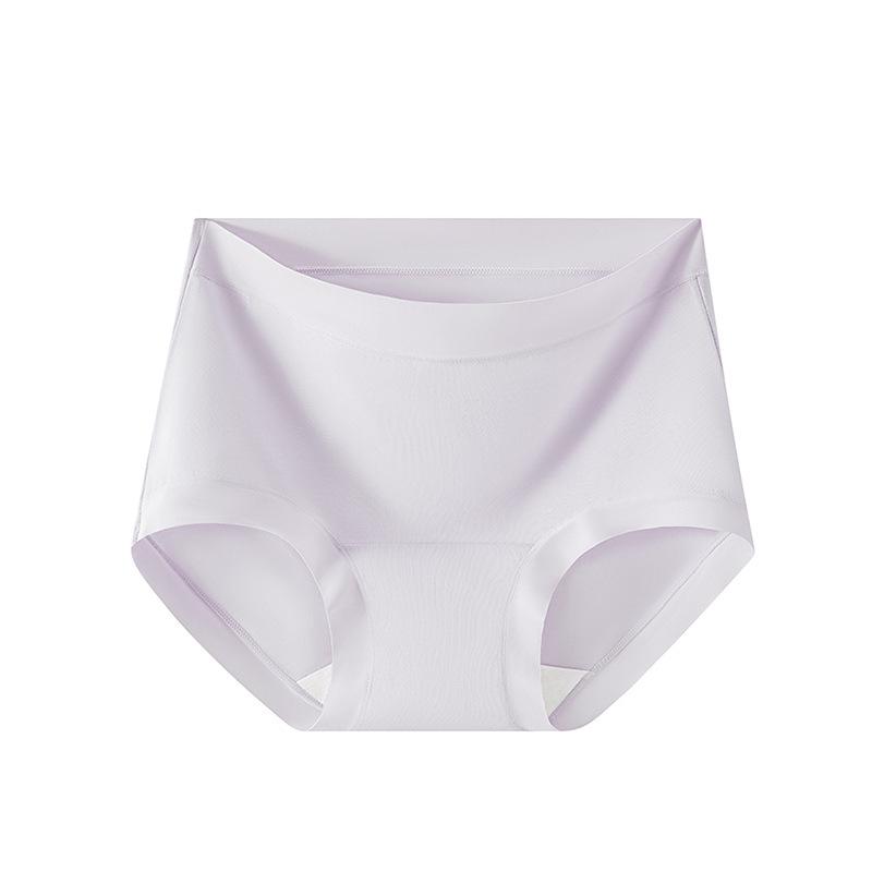 Pure Cotton Women's Mid-Waist Underwear - Single Pack (Large Quantities Available)