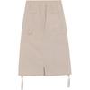 Puma Yona Solid Color Comfortable Fashion Versatile Casual Long Skirt Women Skirts Desert-Dust 628181-68