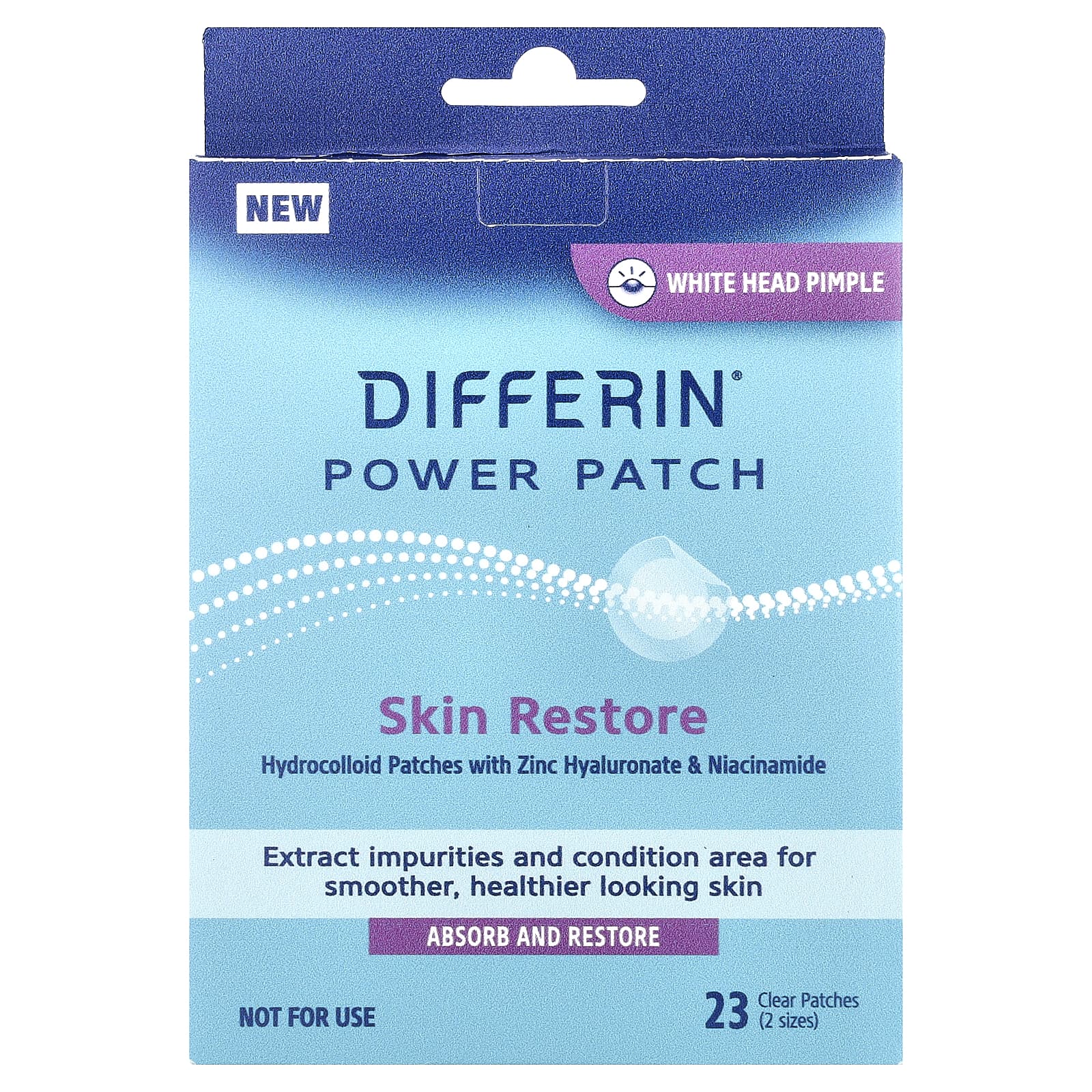 

Differin, Power Patch, Skin Restore, Clear Patch 23