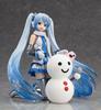 Figma Character Vocal Series 01 Hatsune Miku Snow Miku malowana ruchoma figurka Non-scale ABS&PVC