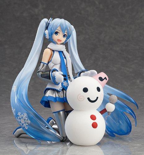 Figma Personaj Seria vocală 01 Hatsune Miku Snow Miku figură mobilă pictată ABS&PVC fără scară