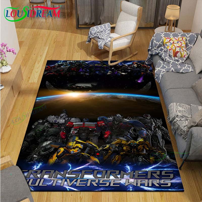 2025 Fashion 3D Cartoon Character Deform Printed Carpet Living Room Anti-Skid Area Rug Kids Bedroom Mats Yoga Mat Carpet Decor