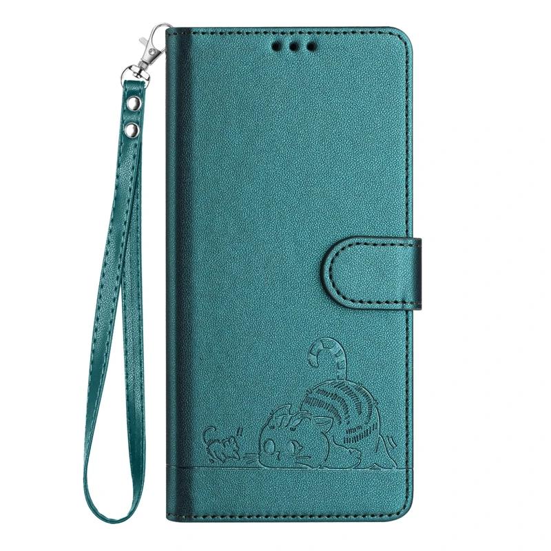 Für T-Mobile T Phone 3 Hülle Leder Flip Wallet Diebstahlschutz Bürstenhülle auf sFür Etui T-Mobile T Phone 3 TPhone3 Revvl 8 Hülle Capa