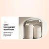 Wall-Mounted No-Drill Disposable Cup Dispenser Household Paper Cup Holder Dustproof Cup Storage Rack