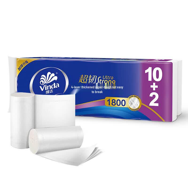 Vinda 4-Ply Super Tough Toilet Paper