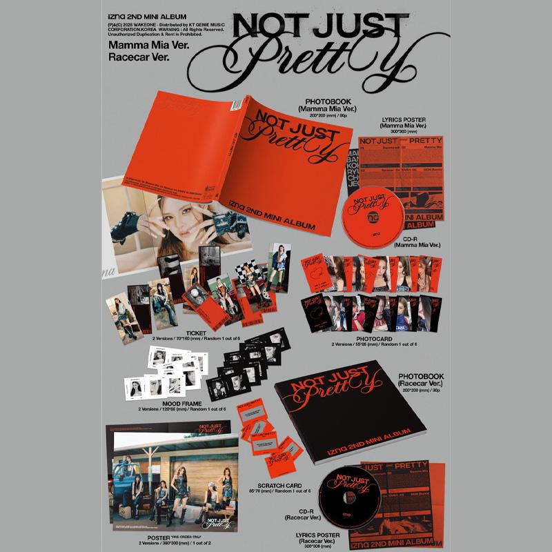 izna Not Just Pretty PHOTOBOOK Ver. (A Ver. / B Ver.)