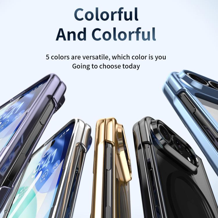 Clear Plated Magnetic Integrated Film Phone Case