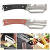 Stainless Steel Blade Kitchen Tool Vegetable Peeler with Handle Multi-Function Fruit Potato Multi-purpose And Peeler 2-in-1 Bottle Opener Ergonomic