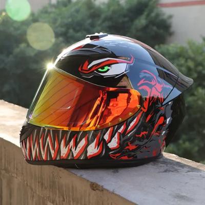 DOT Motorcycle Helmet Racing Motocross Helmets High Quality Retro Sports Helmet Unisex Racing Full Face Up Motobike Moto Helmet