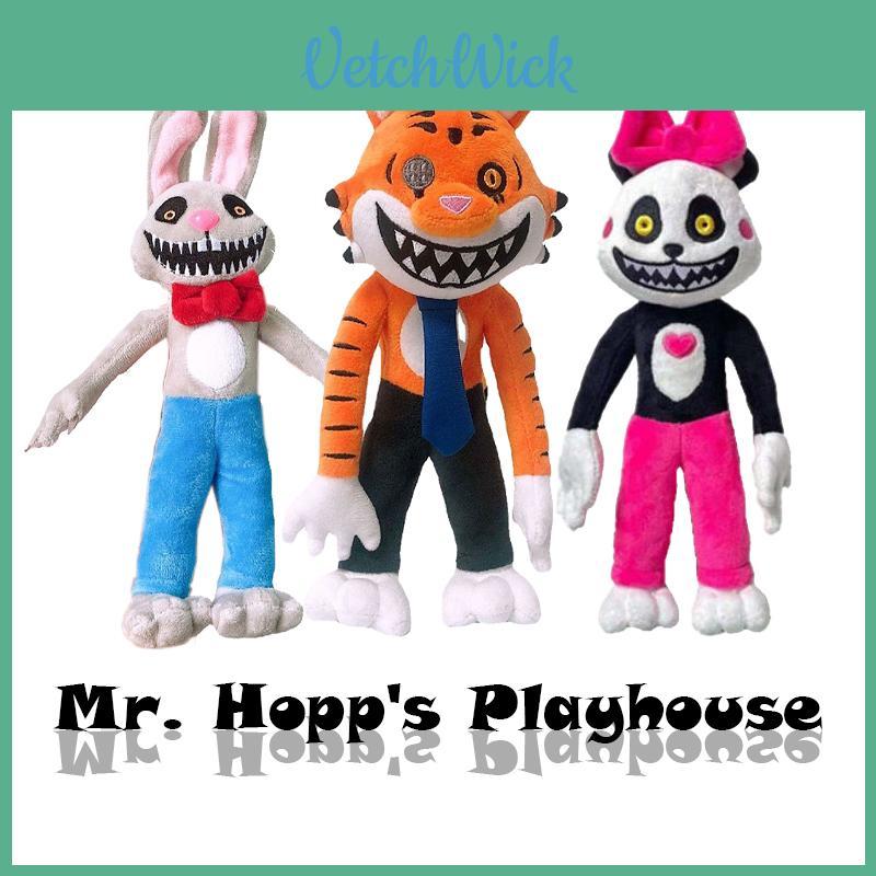 Entzückender Herr. Hopp's Playhouse Plüschtier Hase Mit Weicher Samtoberfläche Für Kinder